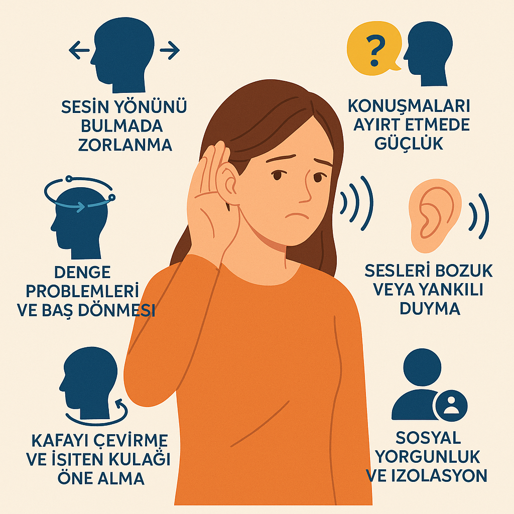 Tek Kulakta İşitme Kaybı Belirtileri Nelerdir?